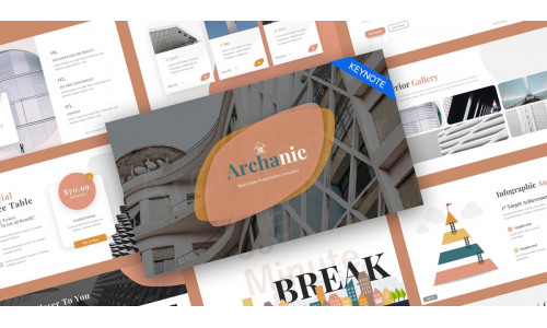 Archanie Architecture Home Building Keynote Template