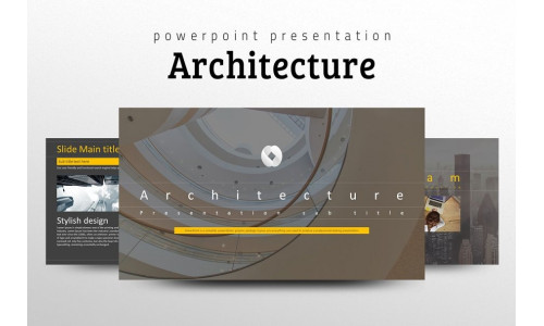 Architecture PPT PowerPoint template