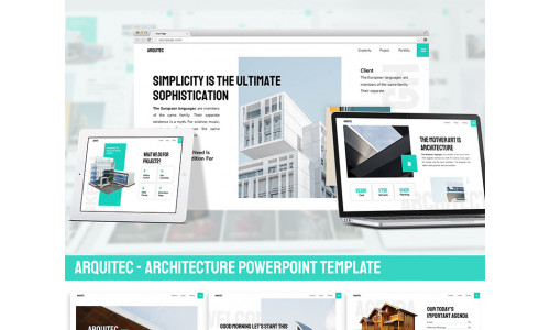 Arquitec - Architecture PowerPoint template