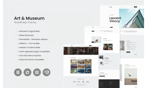 Artey - Art & Museum WordPress Theme