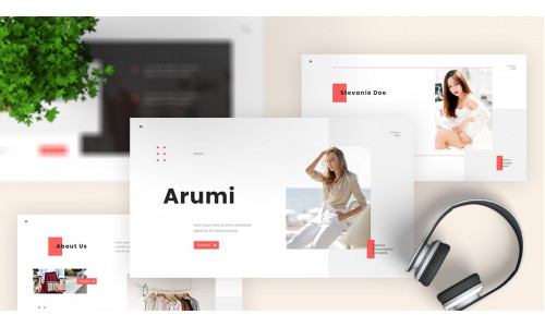 Arumi - Fashion Google Slides #269805