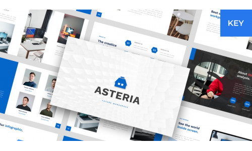 ASTERIA - Business Creative - Keynote template
