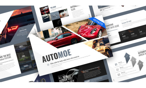 Automoe Transportation Keynote Template