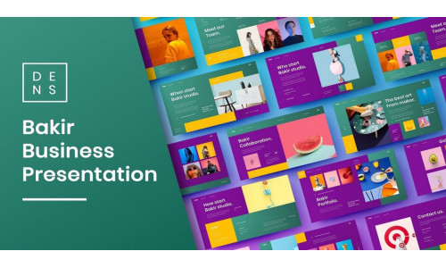 Bakir – Business Keynote Template #267105
