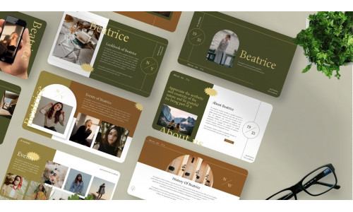 Beatrice - Fashion Powerpoint Template