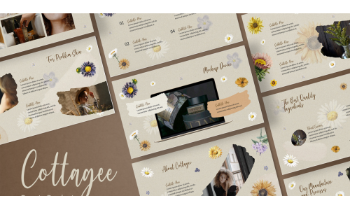 Beauty Product Presentation PowerPoint Template