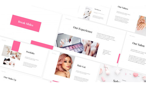 Beauty Salon Keynote Template #191933