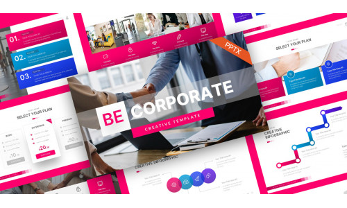 Behold Creative PowerPoint Template #229116
