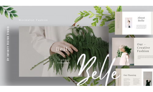 Belle Minimal Google Slides #176476