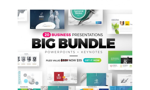Big Bundle PowerPoint template #98770