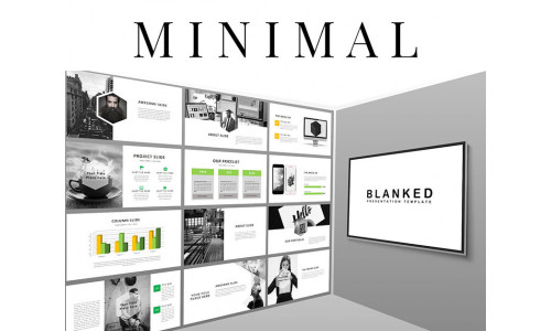 Blanked - Minimal Urban PowerPoint template