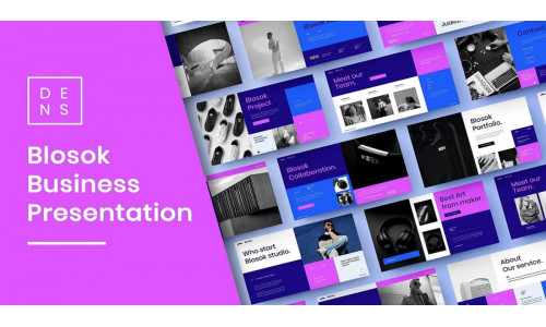 Blosok – Busines Keynote Template #262398