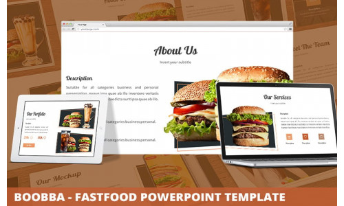 Boobba - Fastfood Powerpoint Template