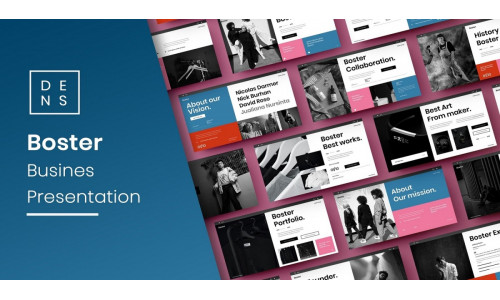 Boster – Business Keynote Template #256127