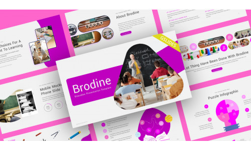 Brodine Creative Education Google Slides Template