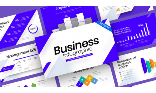 Business Clean Infographic Keynote Template