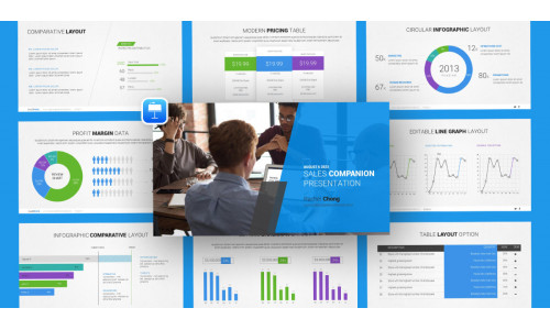 Business Sales Keynote Template #323197