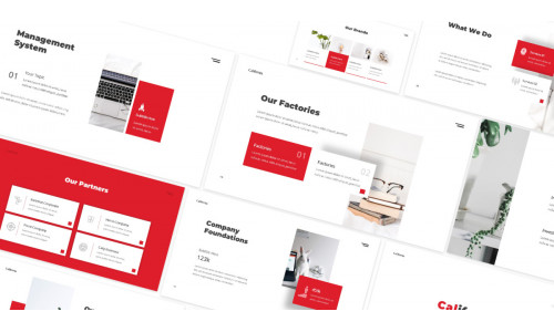 California Company Profile Powerpoint Template