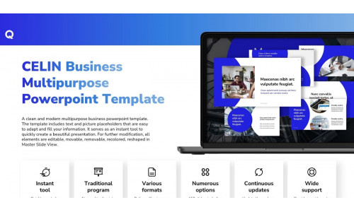 CELIN Business Multipurpose Powerpoint Template