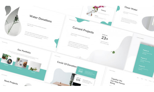 Child Charity & Donations Google Slides Template