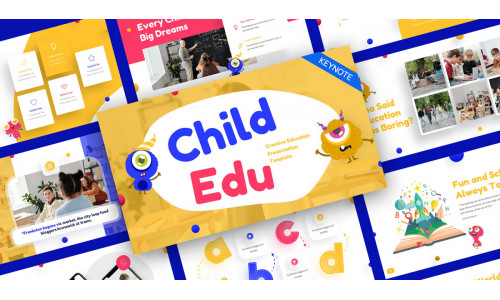 ChildEdu Creative Education Keynote Template