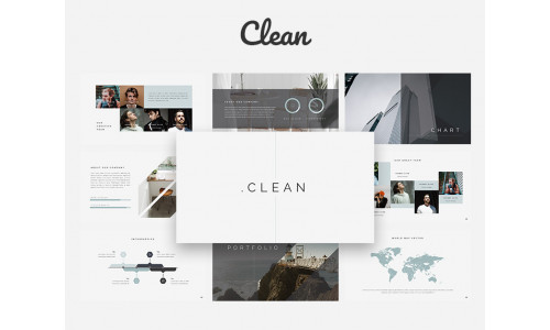 Clean Creative - Keynote template #76124