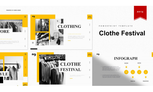 Clothe Festival | PowerPoint template