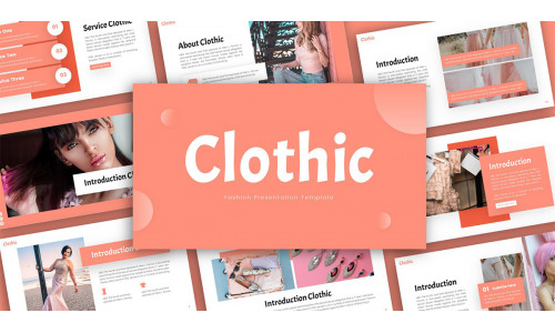 Clothic Fashion Multipurpose PowerPoint Presentation Template