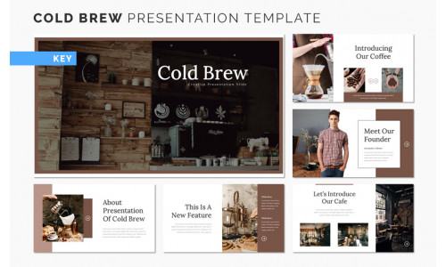 Cold Brew - Keynote template #103688