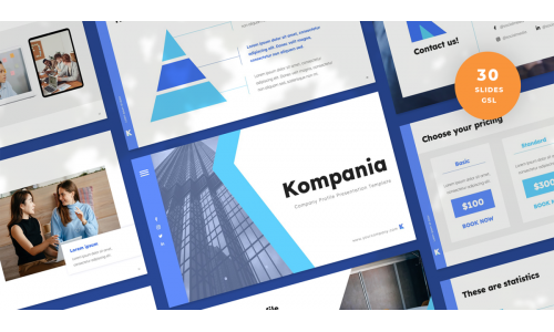 Company Profile Google Slides Template Presentation