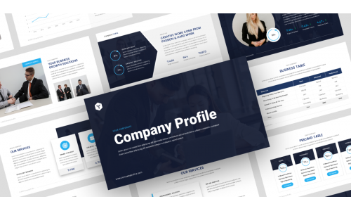 Company Profile Presentation - Keynote template