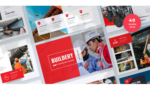 Construction and Building PowerPoint Template