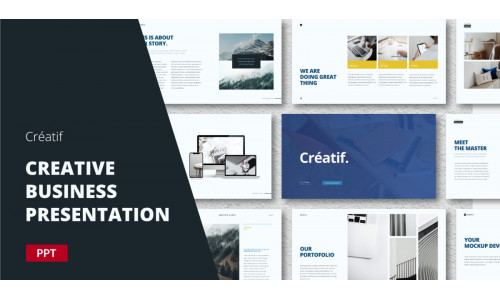 Creatif - Creative Business Template - Powerpoint Template