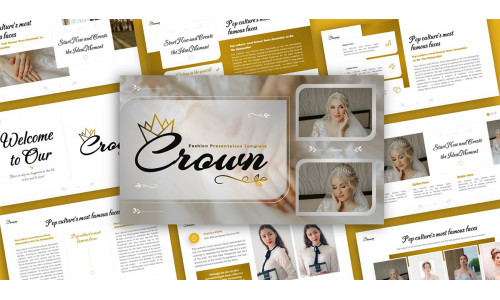 Crown Fashion Multipurpose PowerPoint Presentation Template