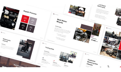 Custom Motor Google Slides Template #190303