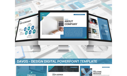 Davos - Design Digital PowerPoint template