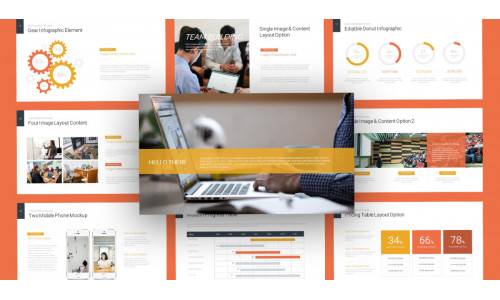 Decker Modern Business Keynote Template