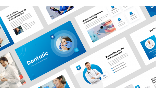 Dentalic - Dental Care & Health Keynote Template
