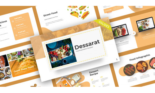 Dessarat Food Google Slides Template