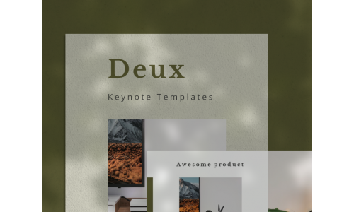 DEUX - Keynote template #93201