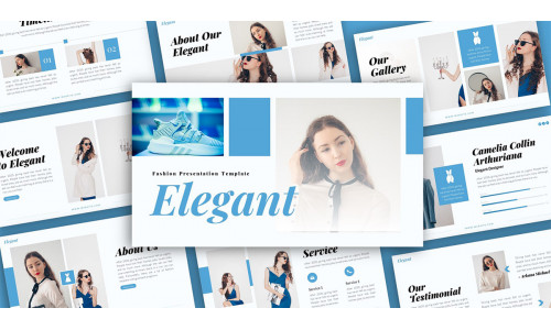 Elegant Fashion Presentation Template