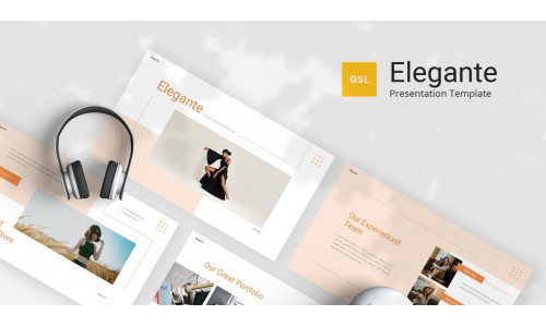 Elegante - Fashion Google Slides Template