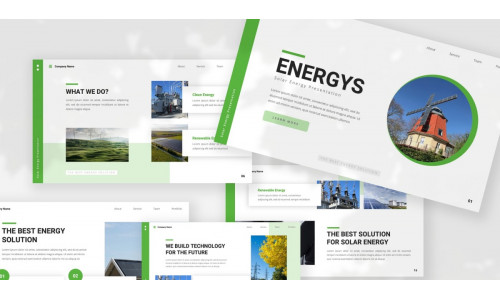 Energys — Solar Energy Google Slides Template