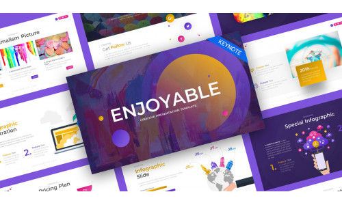Enjoyable Creative Keynote Template #229152