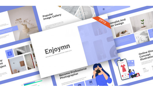 Enjoymn Minimalist PowerPoint Template