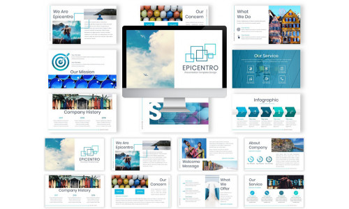 Epicentro - Keynote template #82652