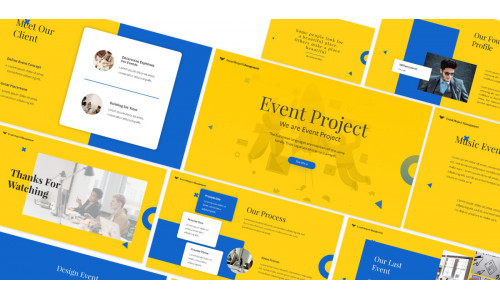 Event Project Keynote Template #228352