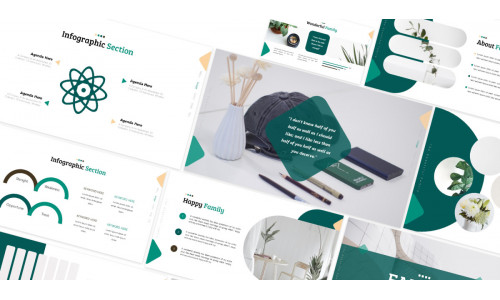 Famille Wonderful Family Theme Google Slides Template