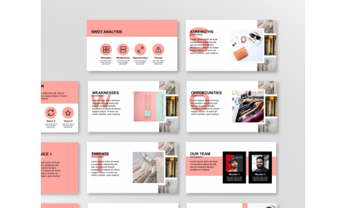 Fashion Presentation PowerPoint template