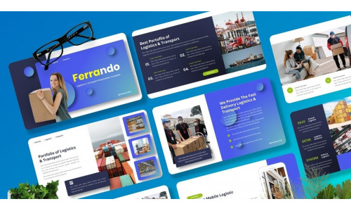 Ferrando - Logistics Powerpoint Template